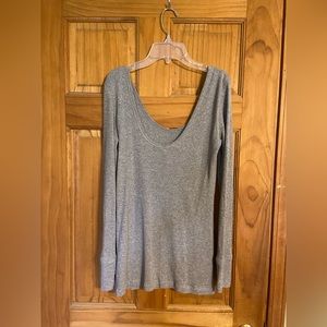 Silver glitter long sleeve from the T-shop